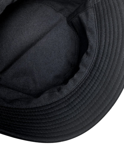 Classic Plain Black Fisherman's Hat