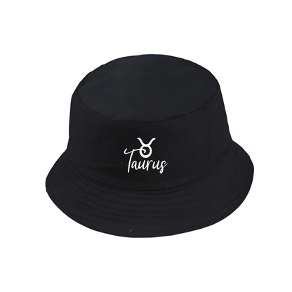 Taurus Zodiac Retro Y2K Vintage Bucket Hat