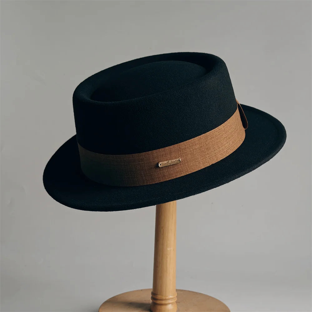 Autumn And Winter Fedora Hat For Women