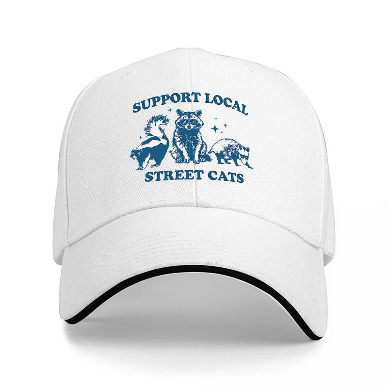 Support Local Street Cats Baseball Cap