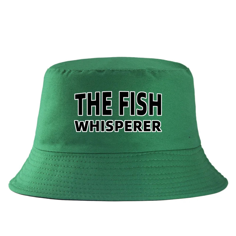 Fish Whisperer Outdoor Fishing Bucket Hat Unisex