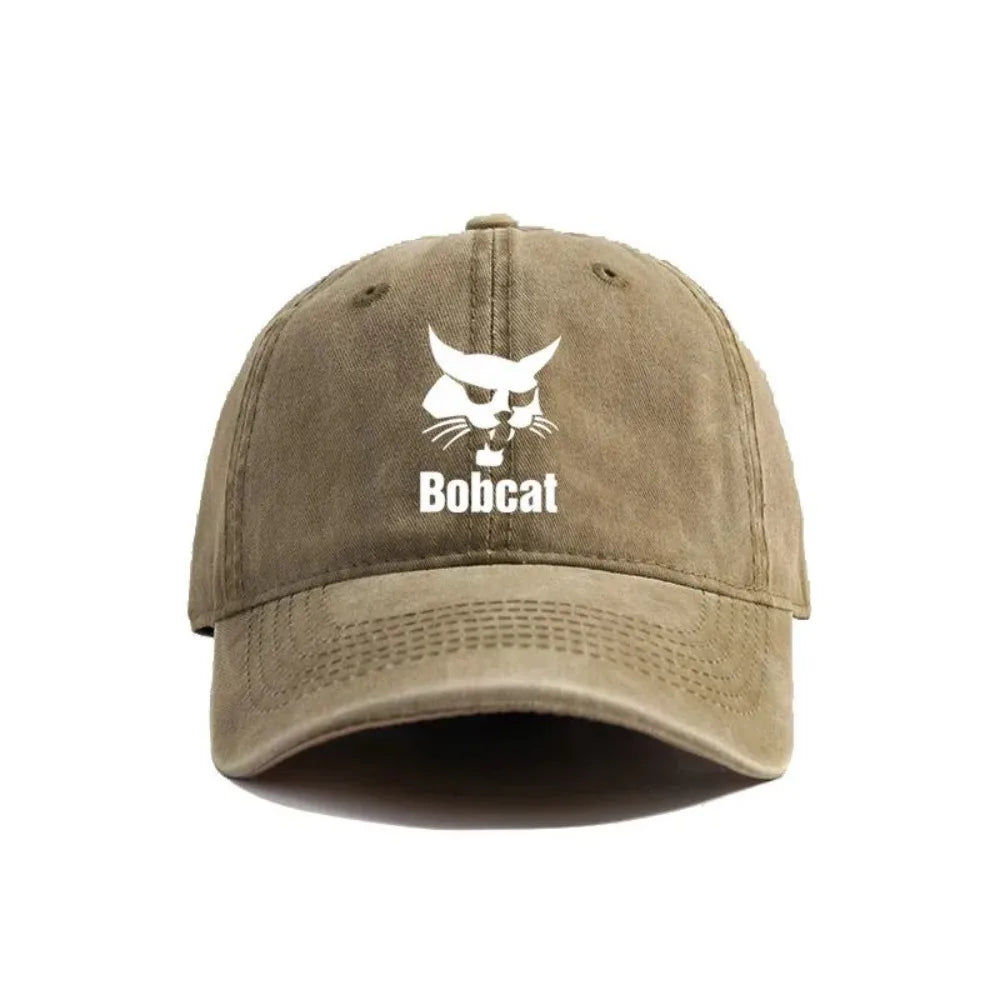 Vintage Bobcat Distressed Baseball Cap
