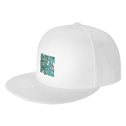 Sun Sea Fun Snapback Cap