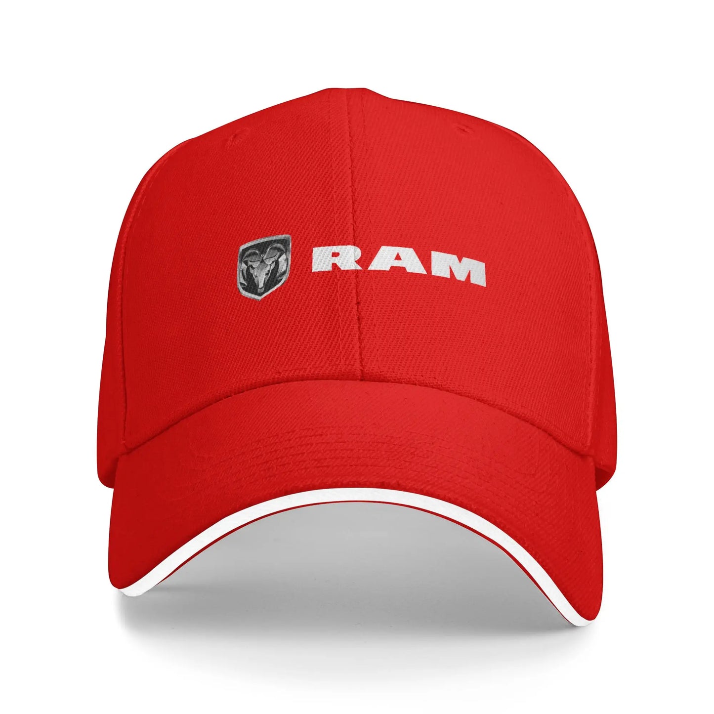 RAM Logo Baseball Cap Casual Couple Women Trucker Hat