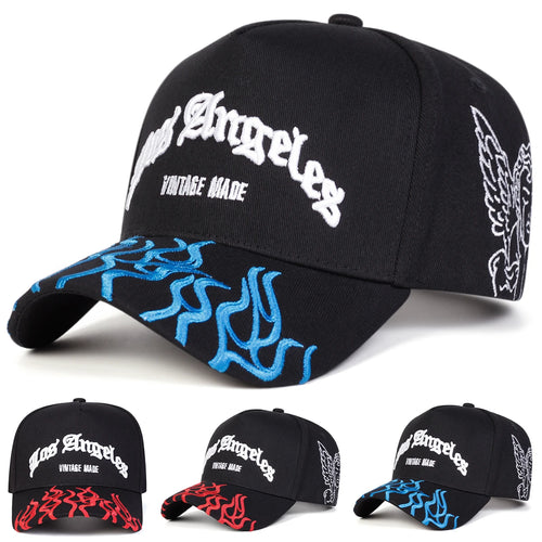 Los Angeles Flames Embroidery Baseball Cap