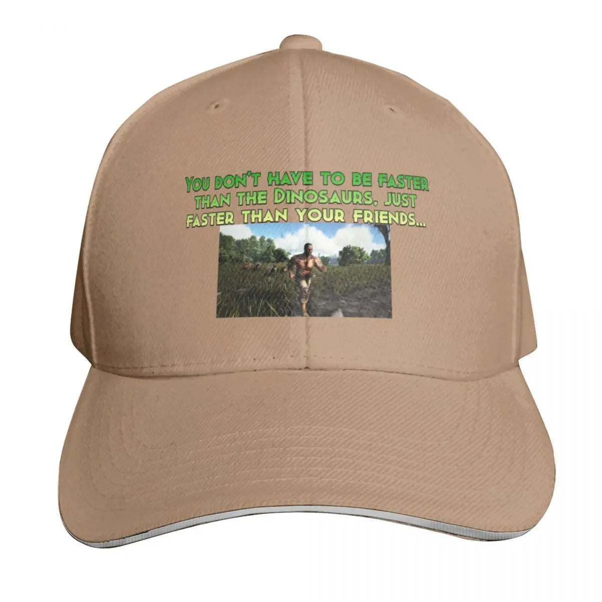 ARK Survival Evolved Meme Vintage Baseball Cap