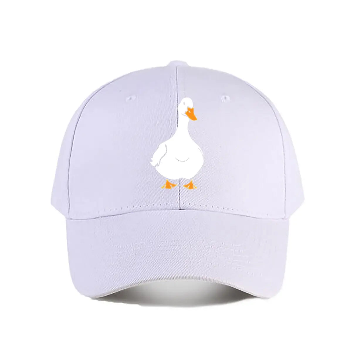 Cute Cartoon Duck Vinyl Sticker Baseball Cap
