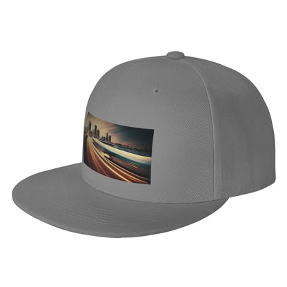 City By Night Urban Sports Snapback Cap