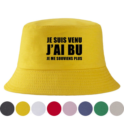 Reversible Double Sided Summer Bucket Hat Unisex