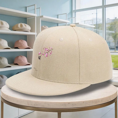 Cherry Blossom Snapback Cap