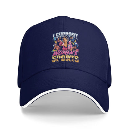 I Support Women's Sports Baseball Cap
