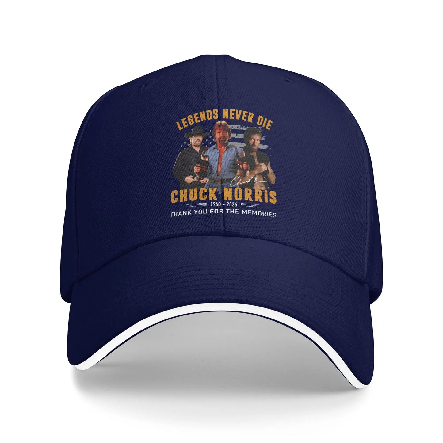 Legends Never Die Chuck Norris Casual Baseball Cap