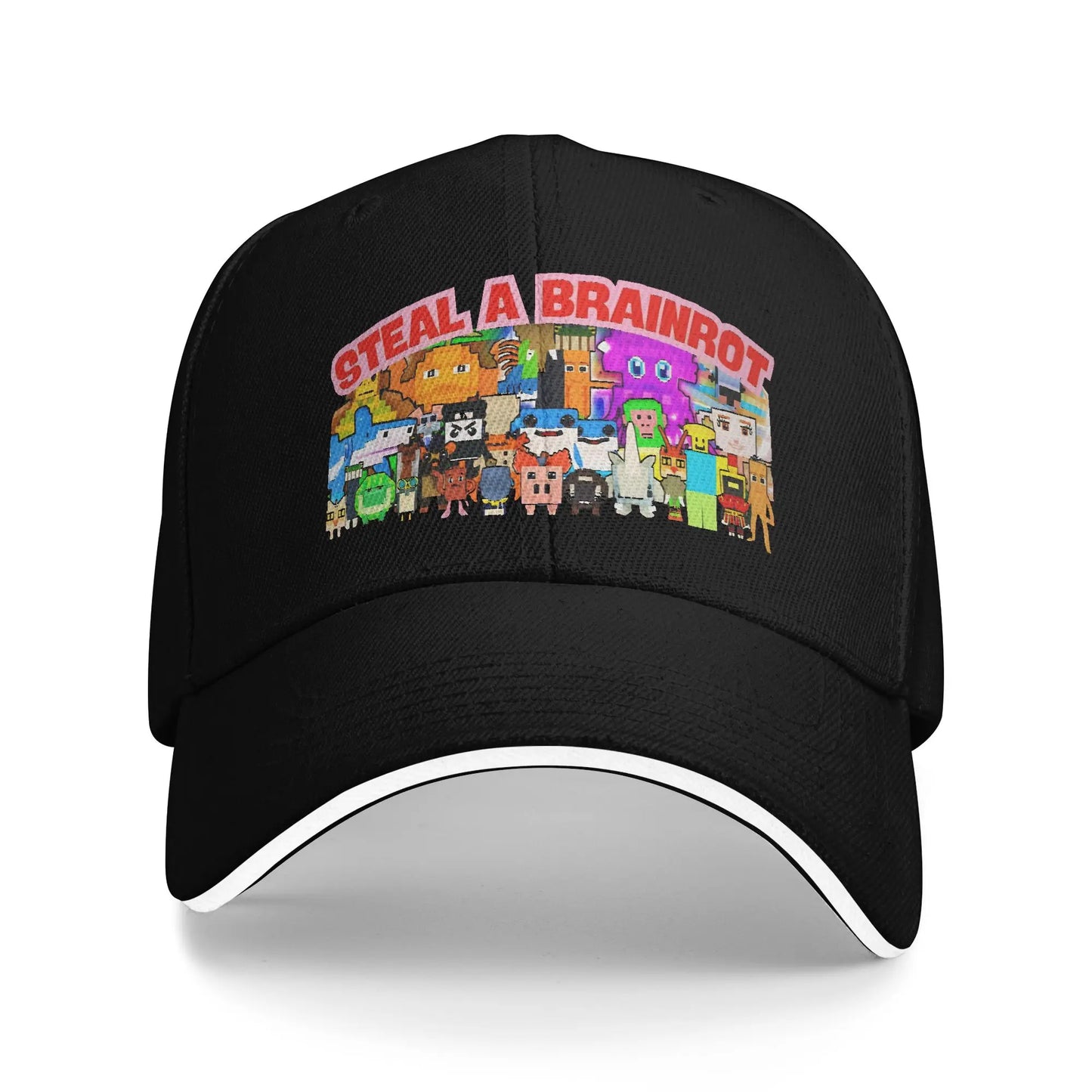 Bruh Ketupat Kepat Funny Brainrot Steal Baseball Caps