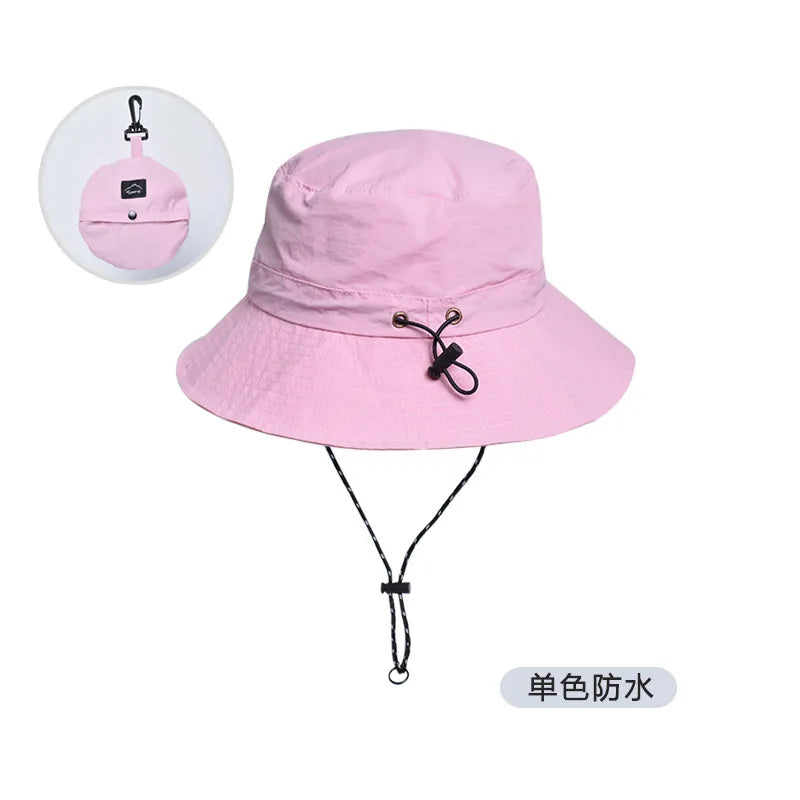 Waterproof Packable UV Protection Safari Bucket Hat