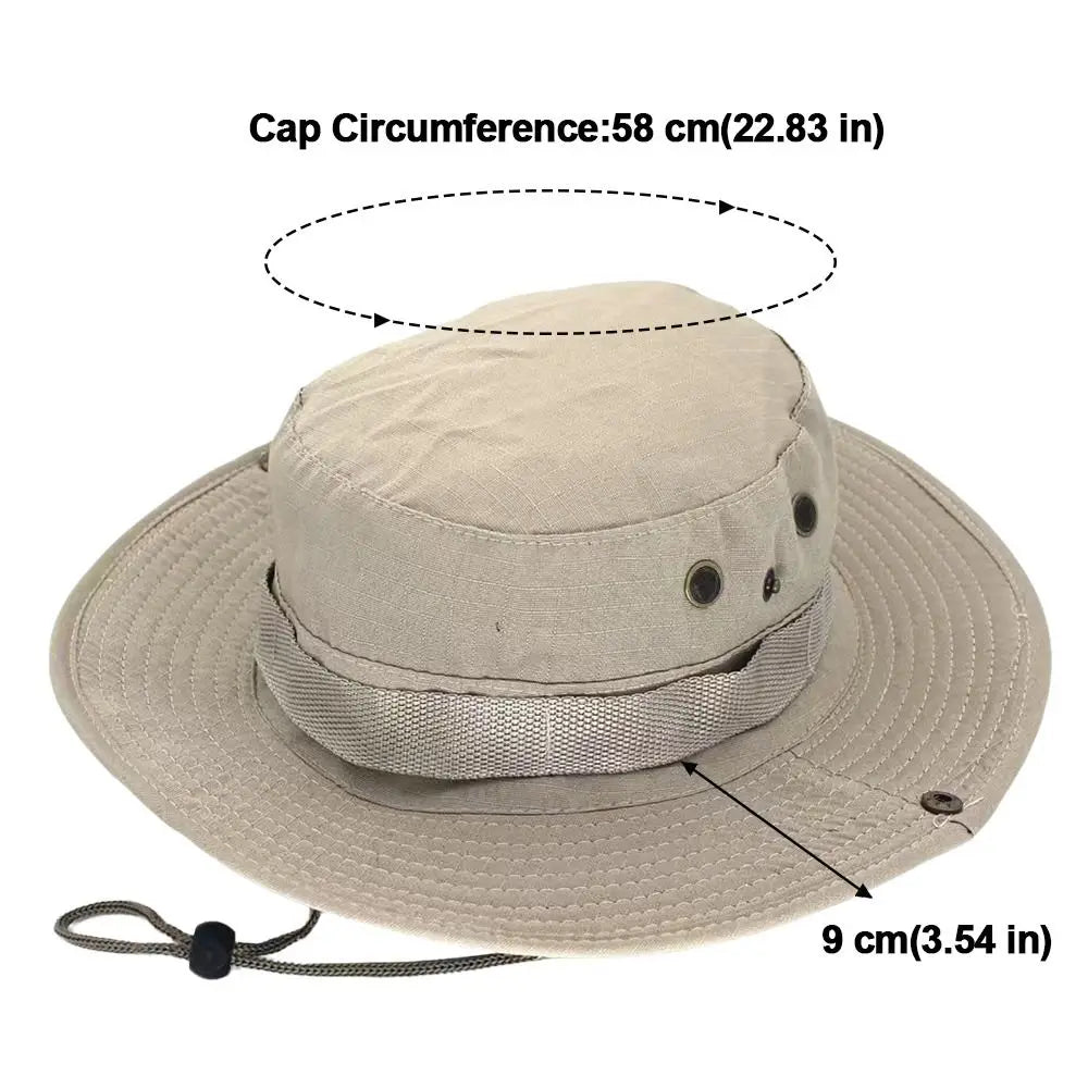 Quick-Dry Breathable Sun Protection Outdoor Bucket Hat