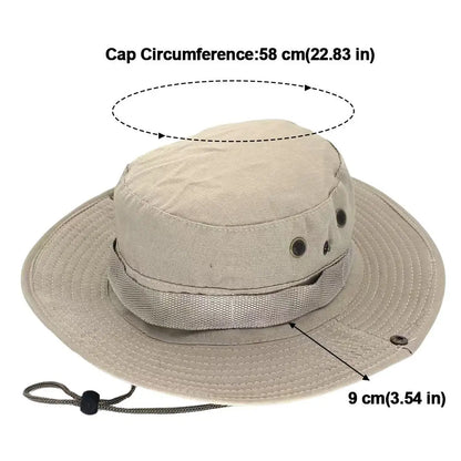 Quick-Dry Breathable Sun Protection Outdoor Bucket Hat