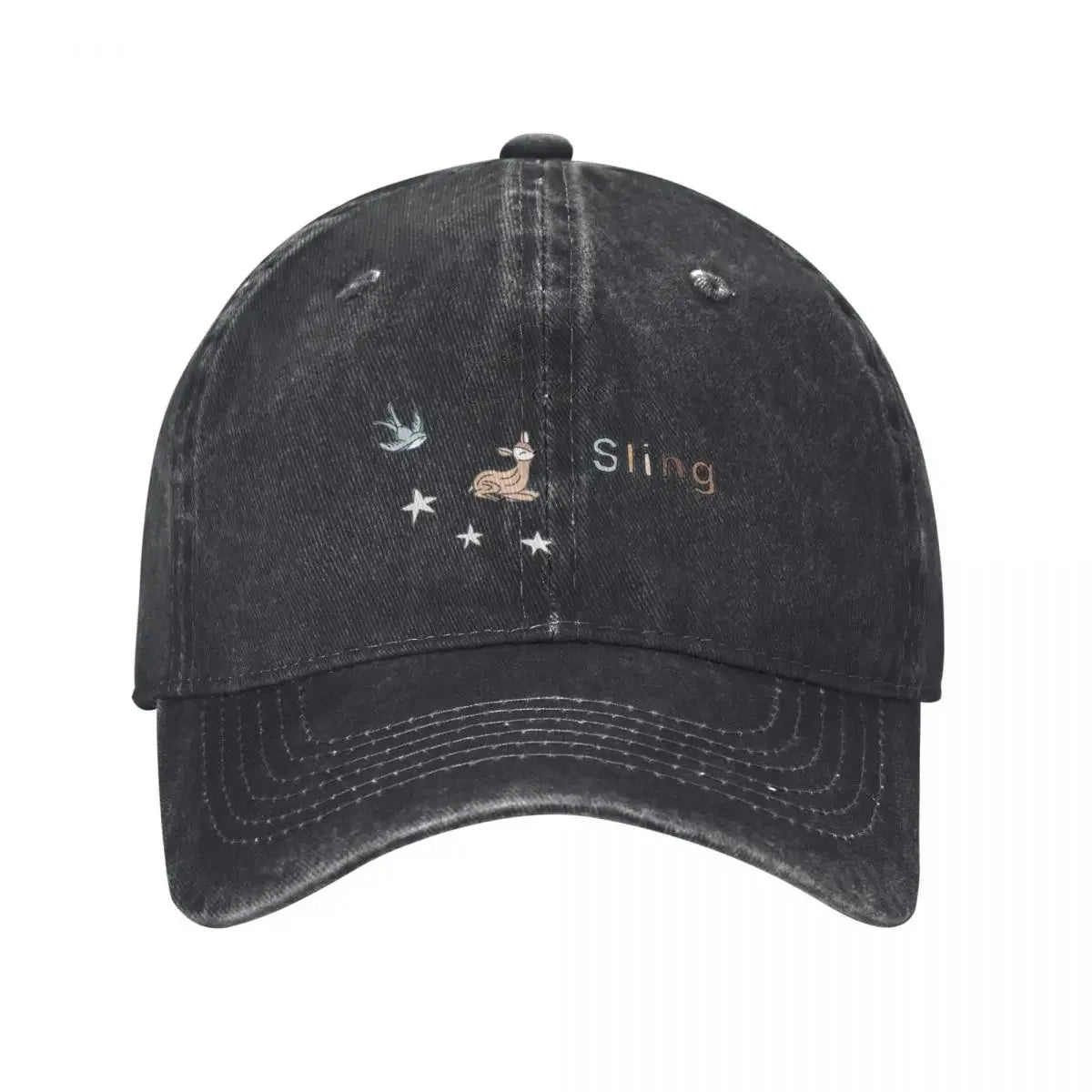 Clairo Singer Distressed Washed Baseball Cap Hat