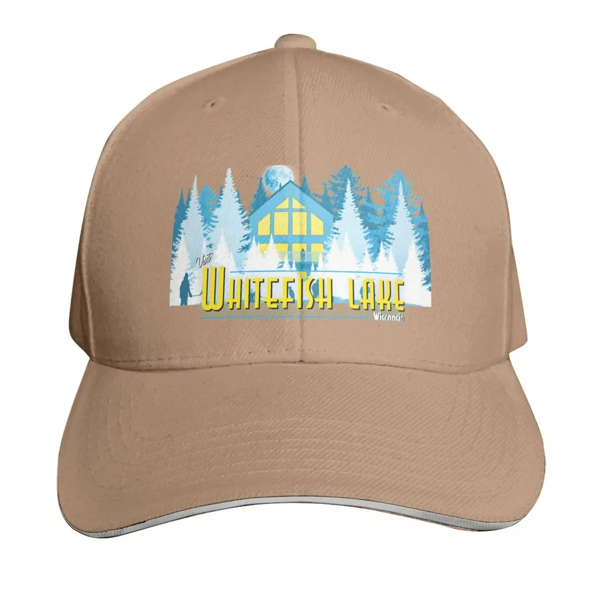Bonfire In The Beach Vintage Baseball Cap