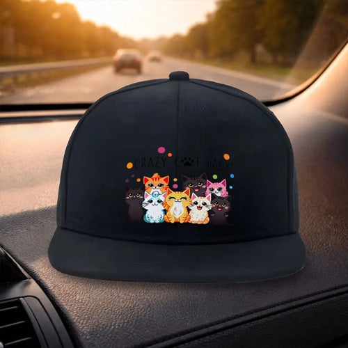 Crazy Cat Lady Snapback Cap