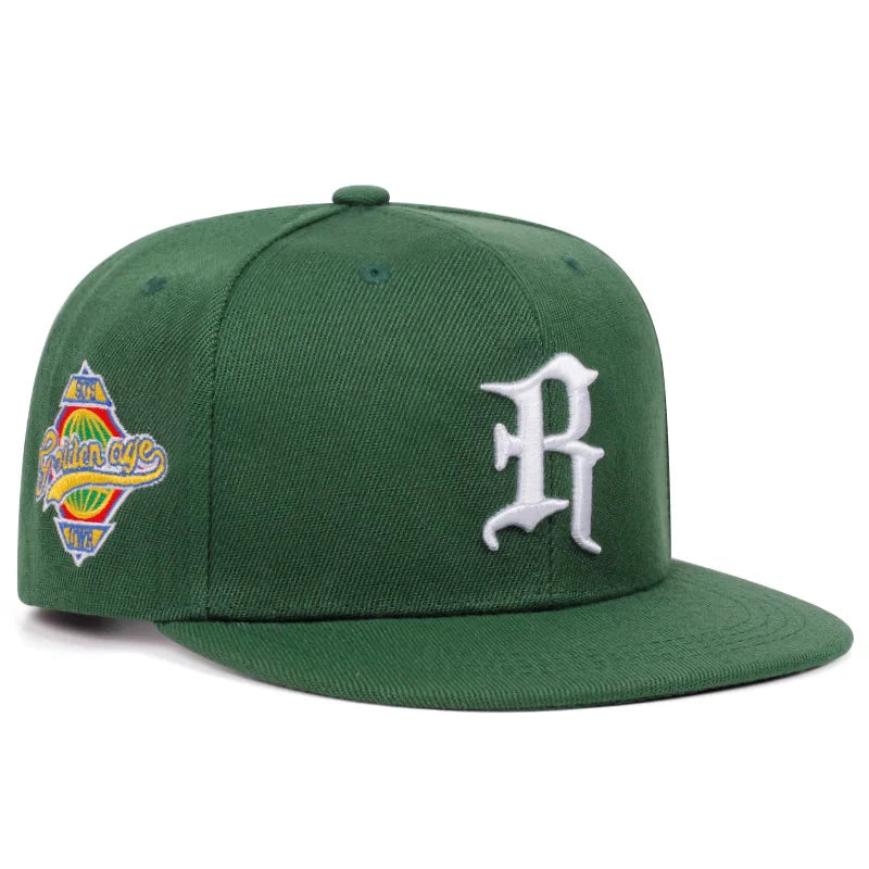 Primary Logo Embroidered Adjustable Hip-Hop Snapback Cap