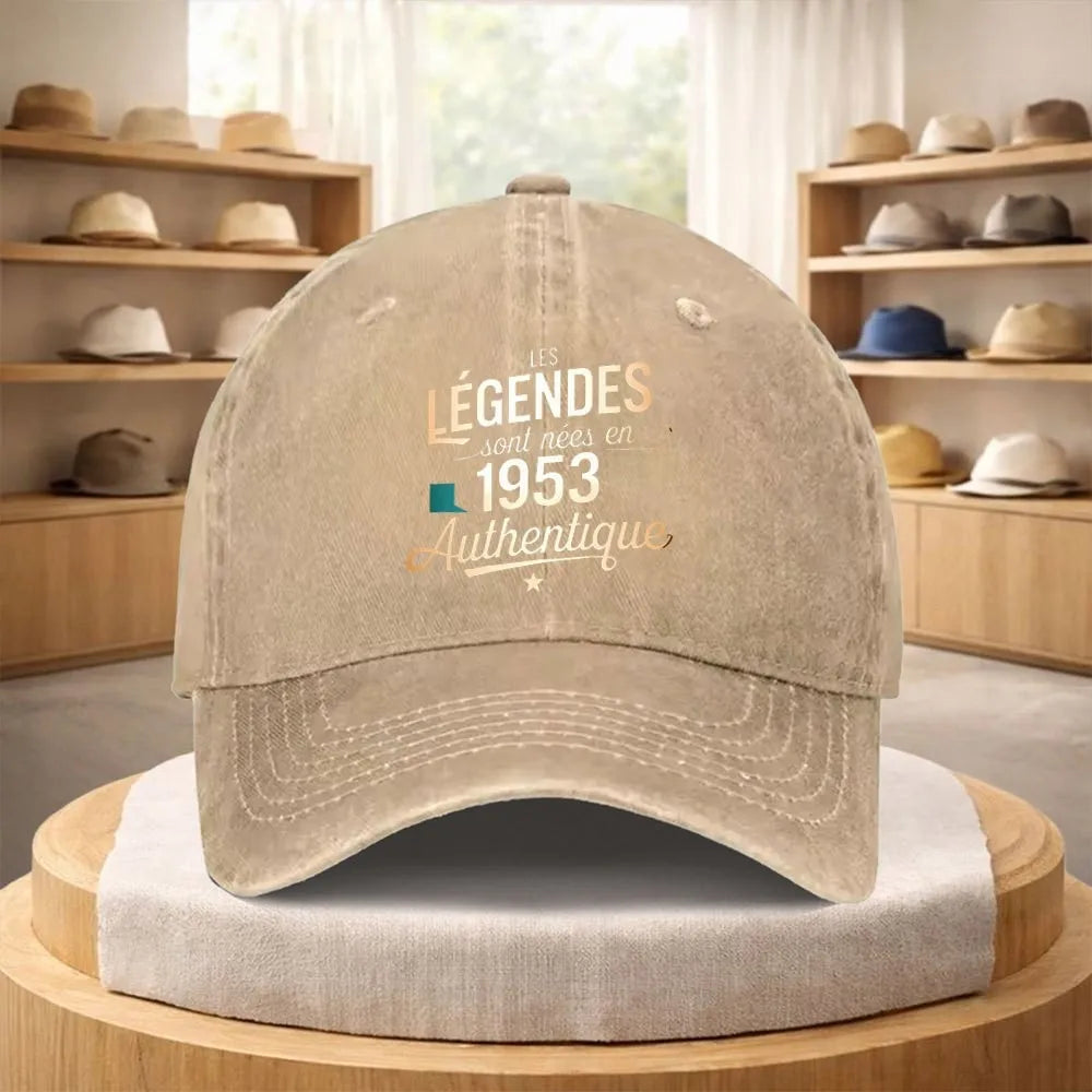 1953 Vintage Legend Distressed Baseball Cap