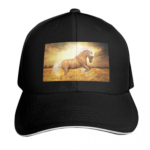 Palomino Horse Sundance Western Baseball Cap