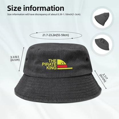 Travel Headwear The Pirate King Ones Pieces Bucket Hat