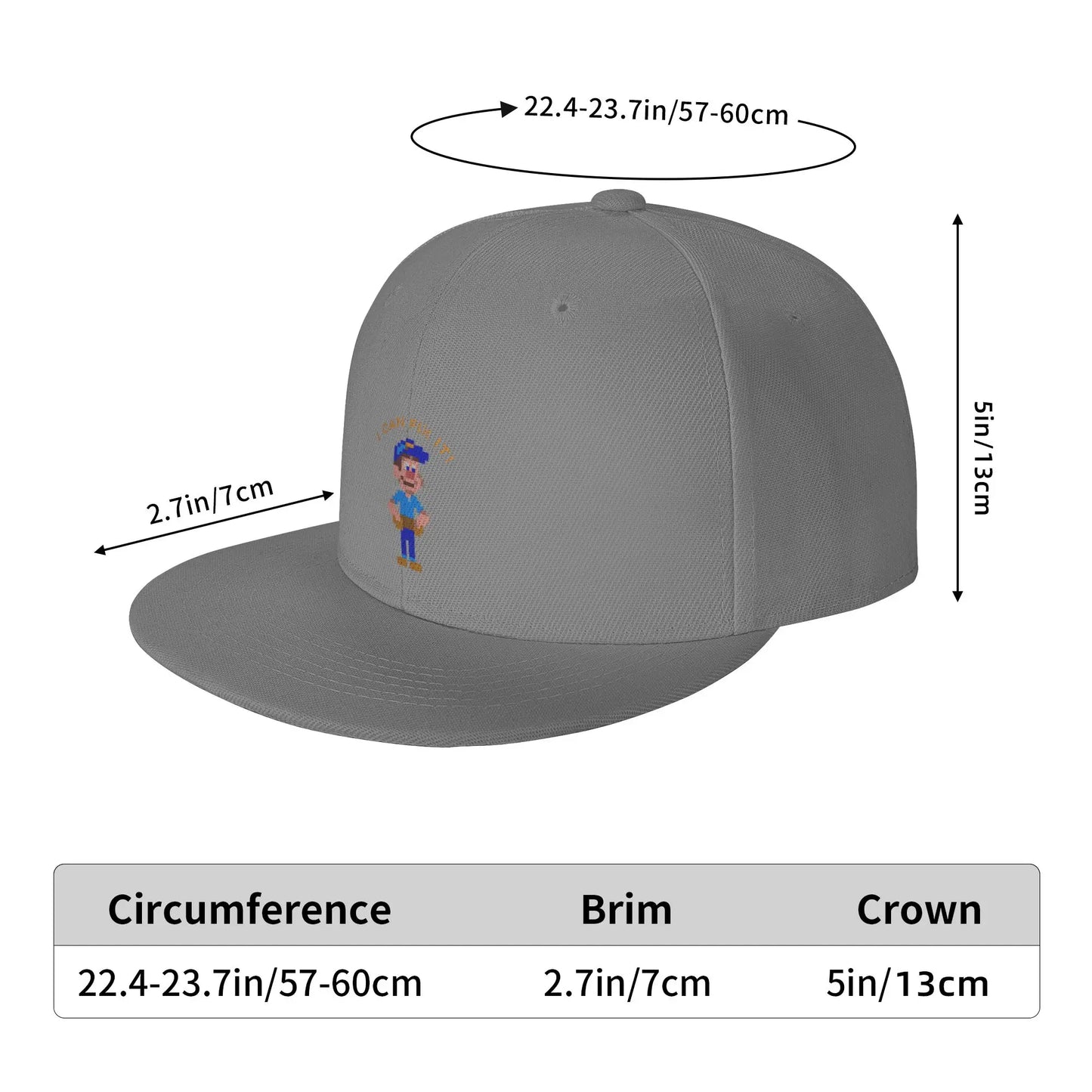 Fashion Felix Arcade Handyman Snapback Cap