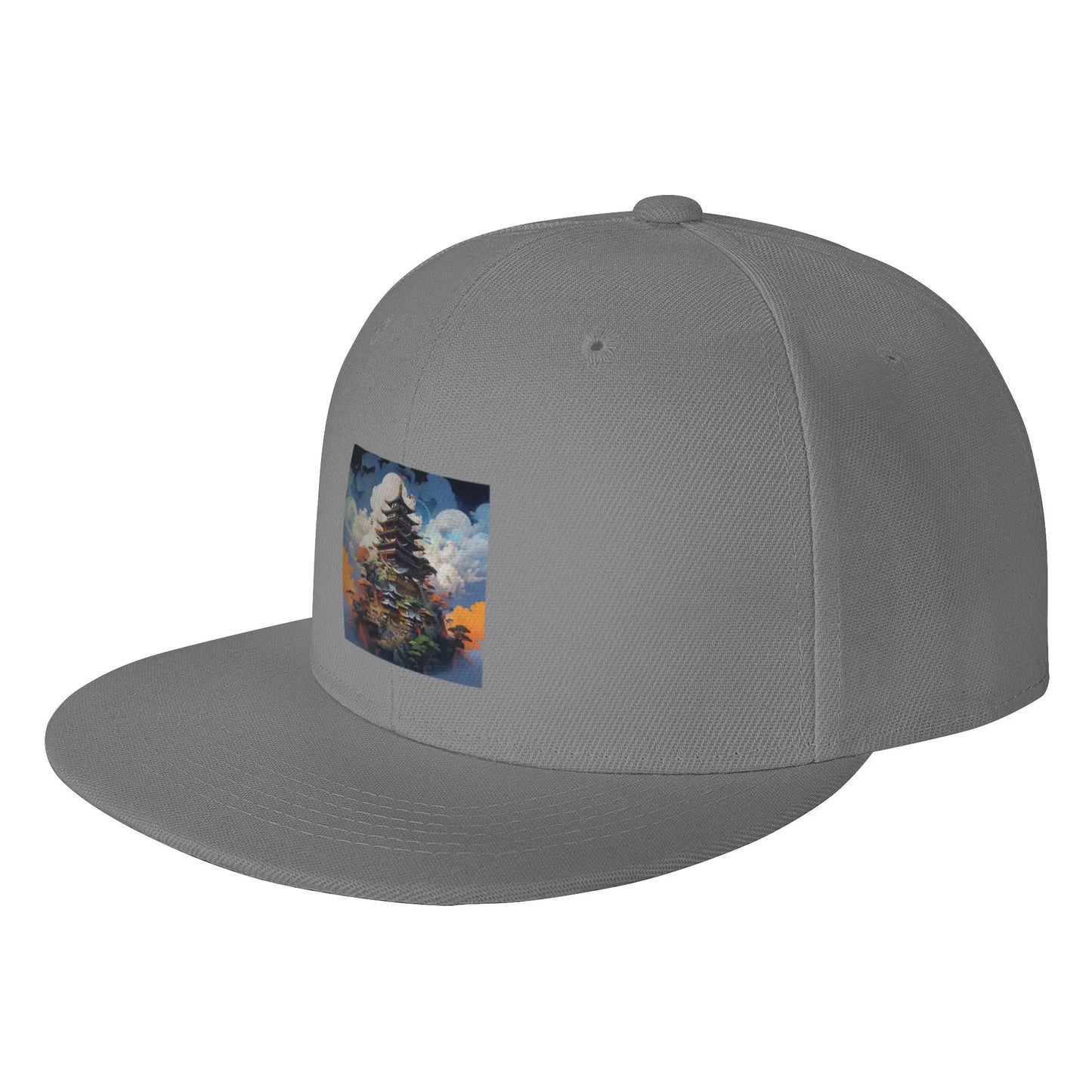 City House In The Clouds Snapback Cap