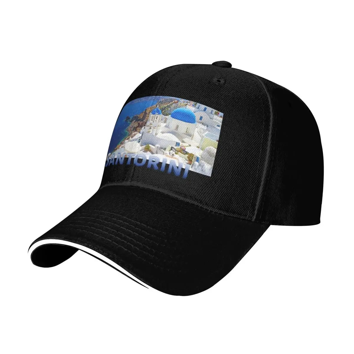 Santorini Greek Islands Callisc Baseball Cap