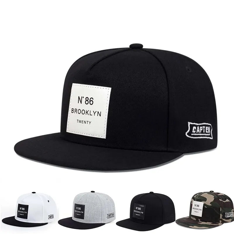 N86 Brooklyn Patch Cotton Snapback Cap