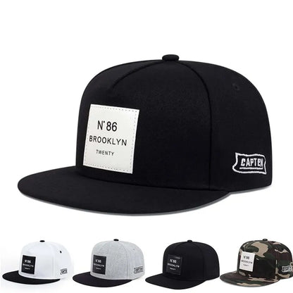 N86 Brooklyn Patch Cotton Snapback Cap