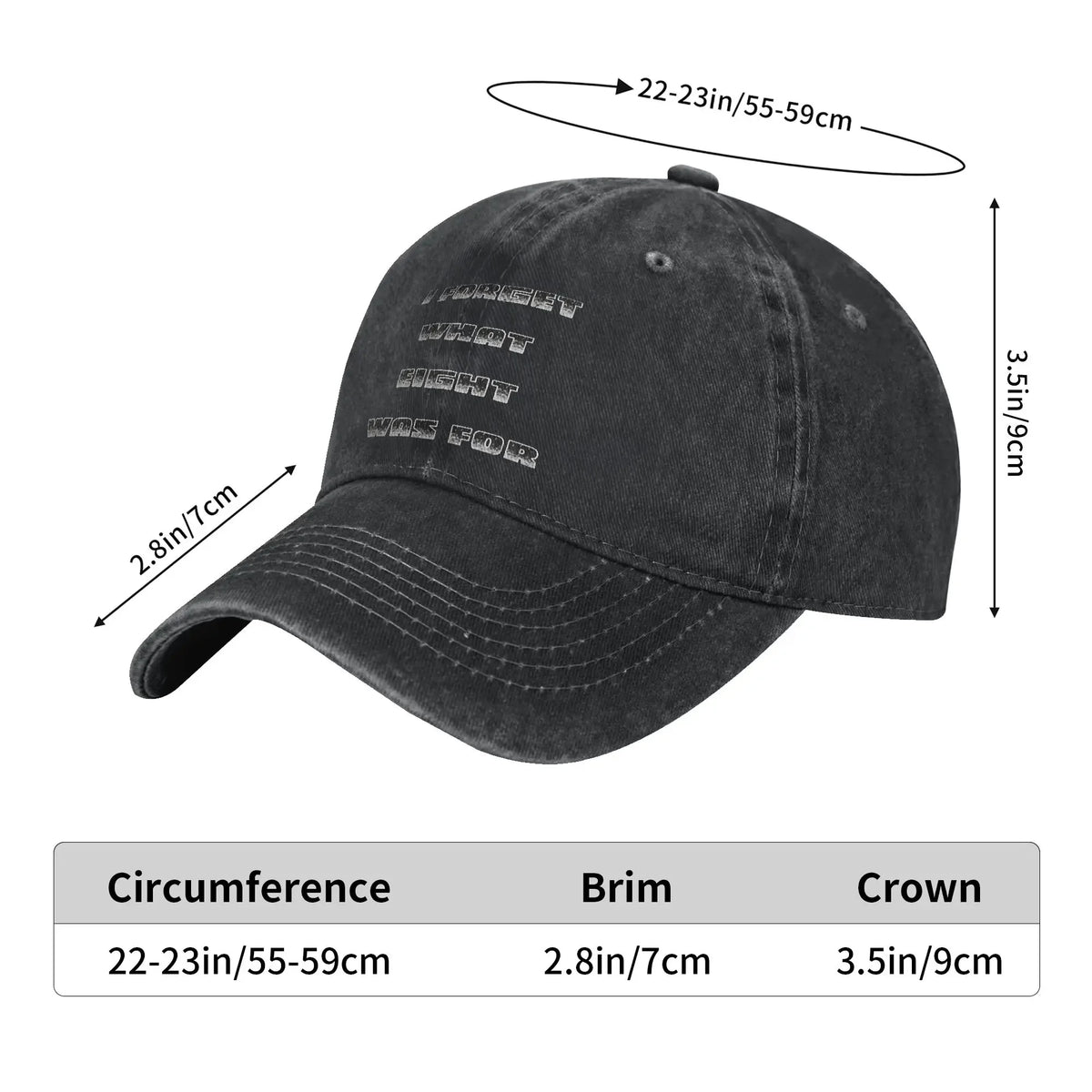 I Forget What Eight Was For Kpop Baseball Cap