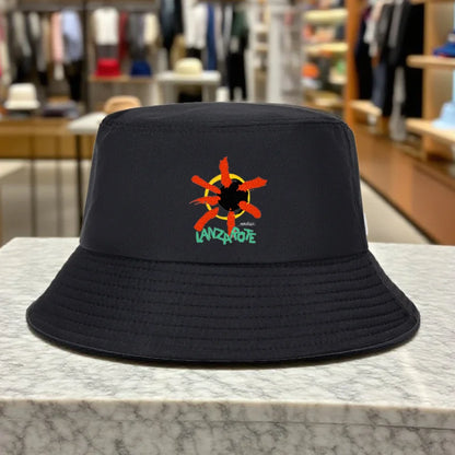 Lanzarote Print Lightweight Foldable Outdoor Travel Bucket Hat