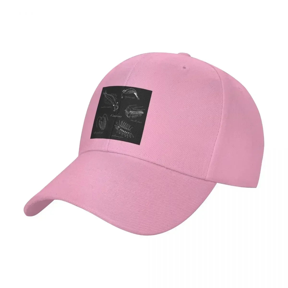 Cambrian Life Fossil Inspired Baseball Cap