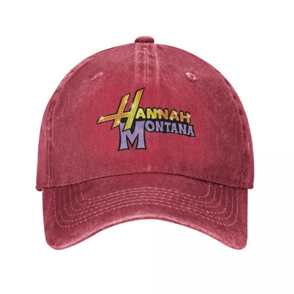 Hannah Montana Logo Baseball Cap Fashion