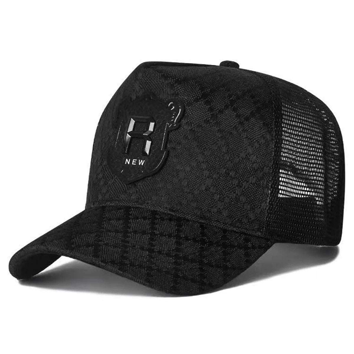 R Letter Embroidered Baseball Cap