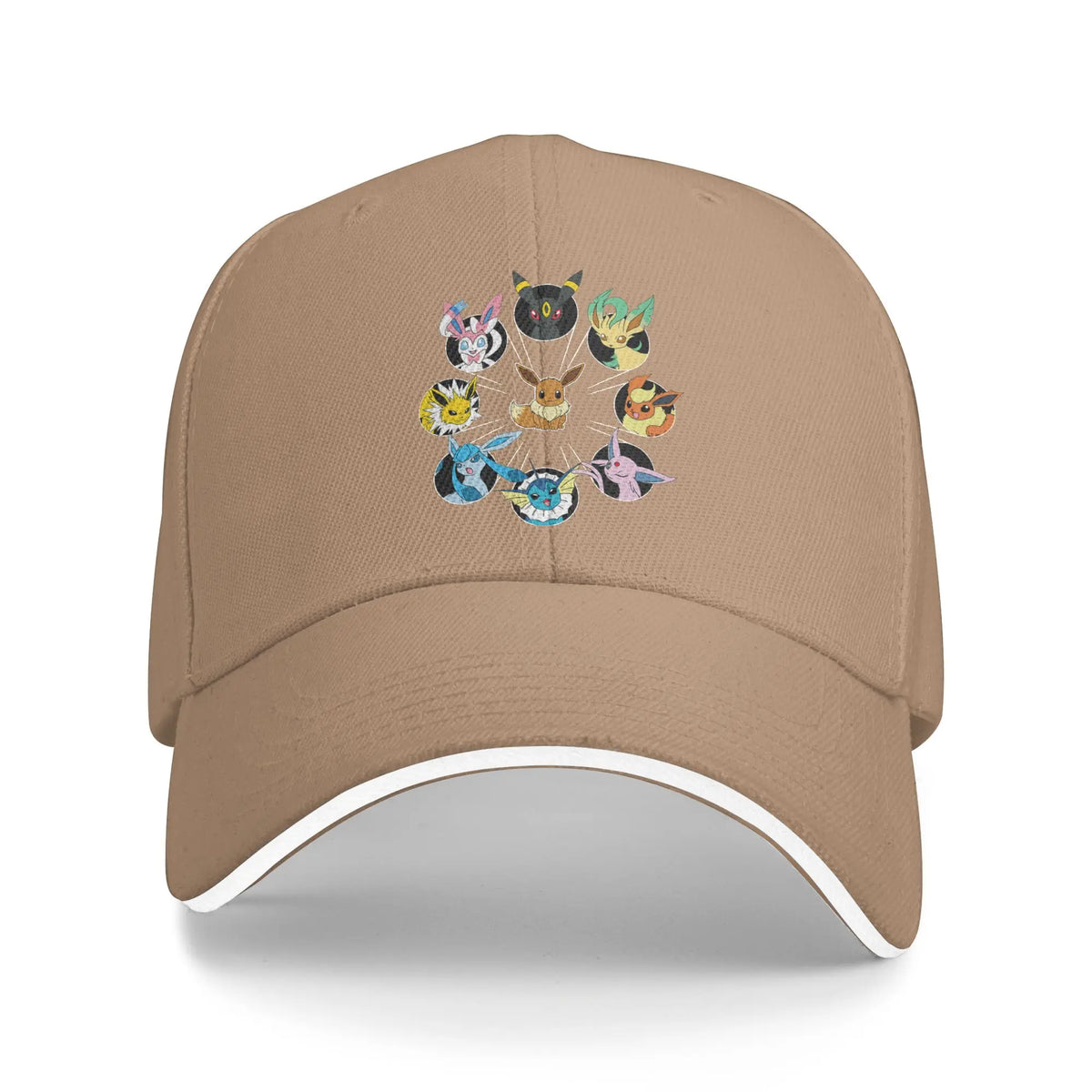 Pokemon Eevee Evolution Circle Baseball Cap