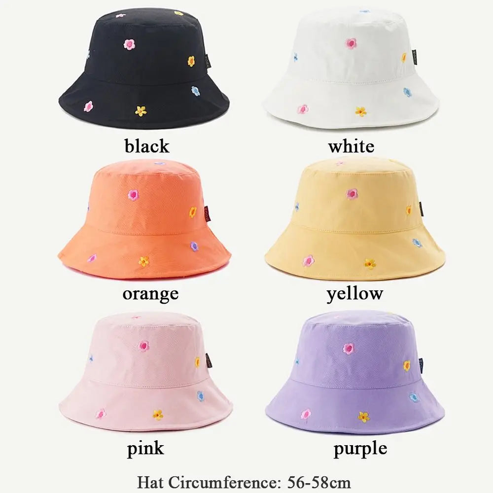 Cotton Outdoor Sunscreen Bucket Hat