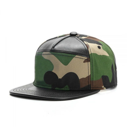 Plaid Adjustable Unisex Hip-Hop Snapback Cap