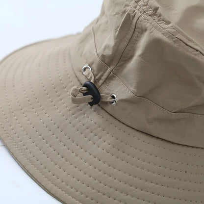 Wide Brim Outdoor Cowboy Style Bucket Hat