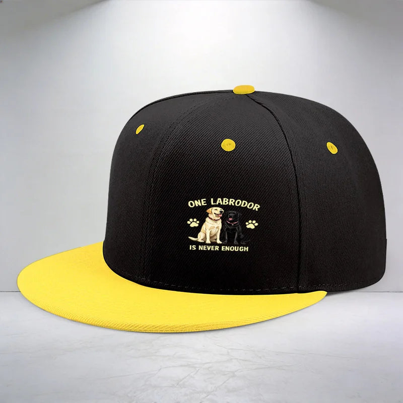 1 Labrador Retriever Print Hip Hop Cap