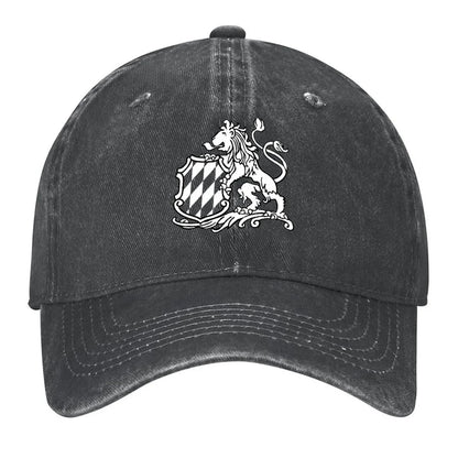 Bavaria Lion Crest Luxury Baseball Cap