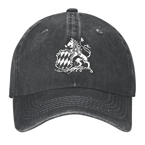 Bavaria Lion Crest Luxury Baseball Cap