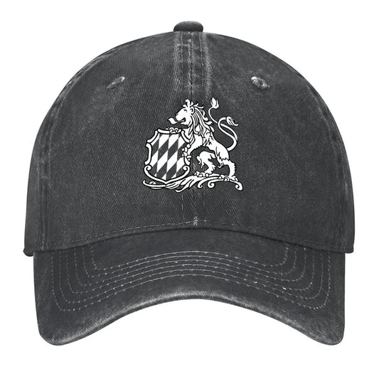 Bavaria Lion Crest Luxury Baseball Cap