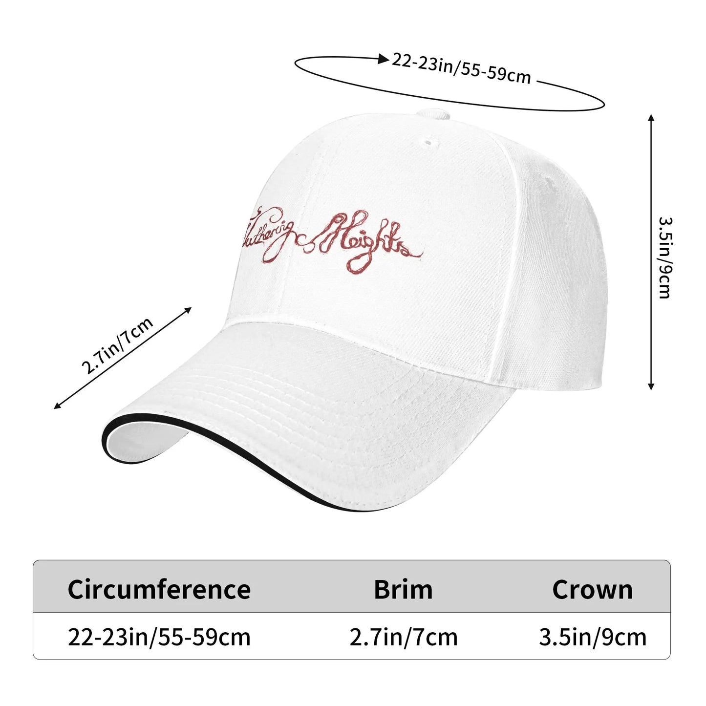 Wuthering Heights Outdoor Snapback Baseball Cap