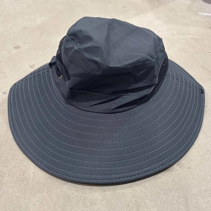 Foldable Large Brim Polyester UV Protection Bucket Hat