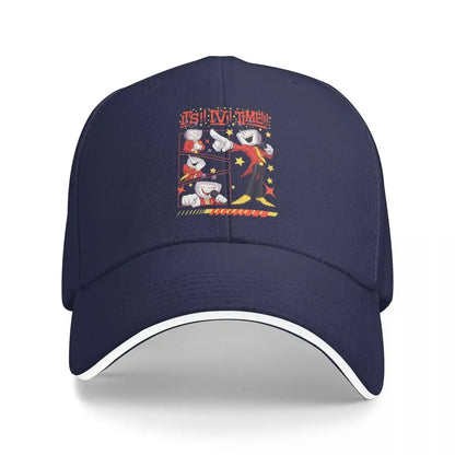Tenna Deltarune TV Time Gaming Baseball Cap
