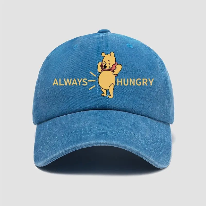 Cute Pooh Bear Adjustable Baseball Cap