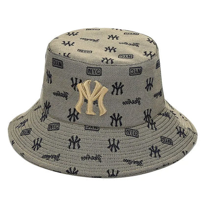 Unisex Letter Embroidery Fisherman Bucket Hats
